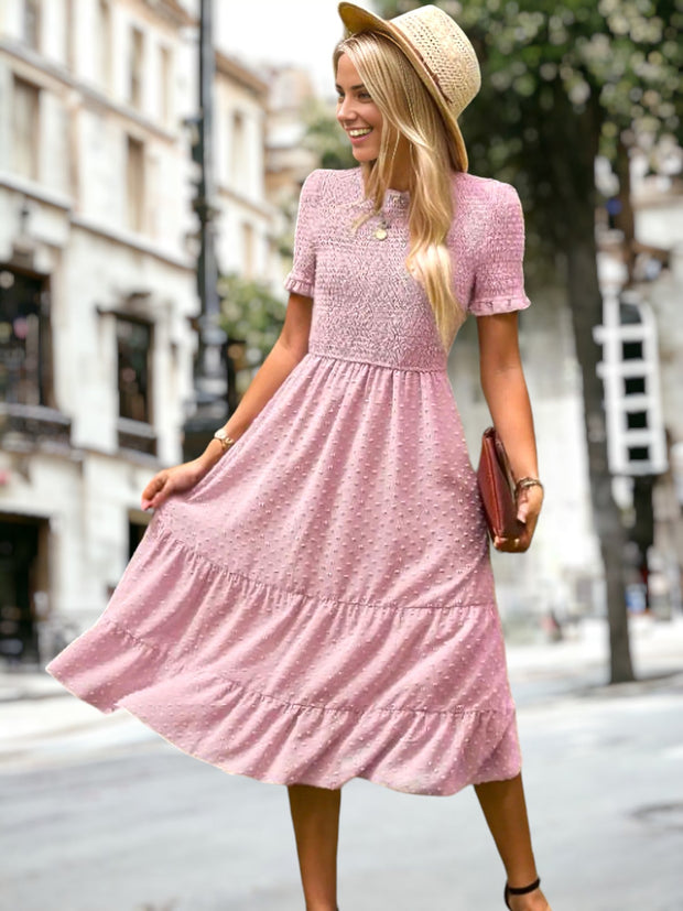 Elda - Robe longue décontractée pour femmes en différentes couleurs