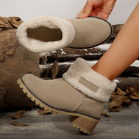 Bottines pour femmes à doublure molletonnée - Lurean