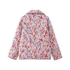Bedruckte Steppjacke für Frauen - Erika
