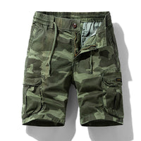 Short cargo camouflage avec poches latérales pour hommes - Carson