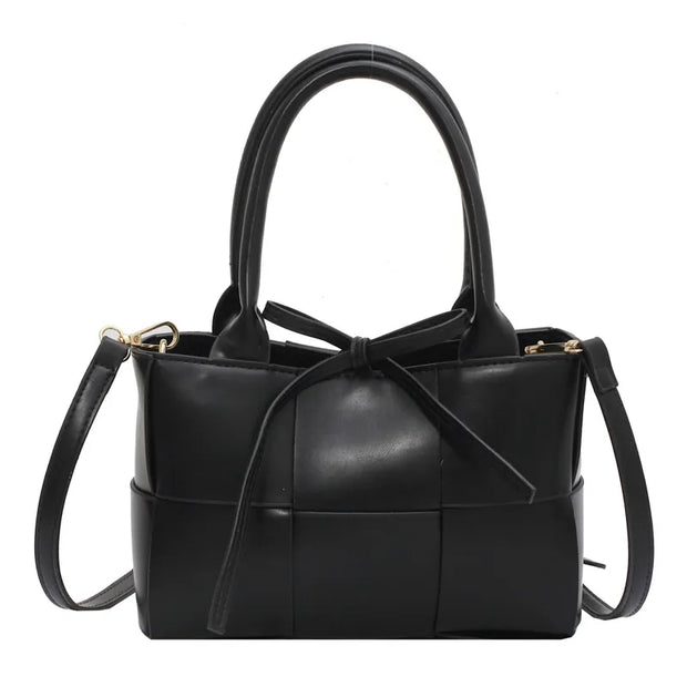 Petit sac à bandoulière à effet tressé pour femme - Lía