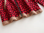 Clarisse - Weit geschnittener, gefütterter Fleece-Mantel mit Kapuze