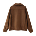 Kurze Damenjacke im Retrostil - Corvelle