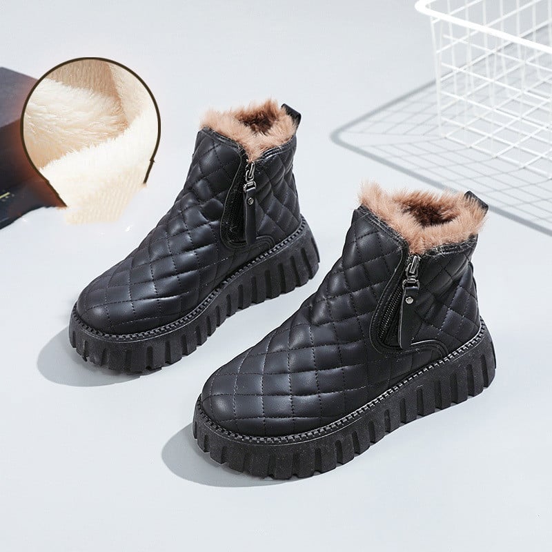 Gepolsterte Damenstiefelette mit Schutzeffekt - Linsara