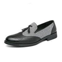 Mocassins homme cuir textile casual - Henrik