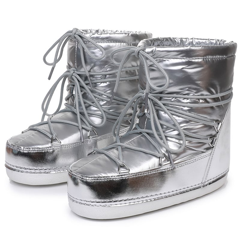 Wasserdichte, gepolsterte Schneestiefel für Damen - Kolesa