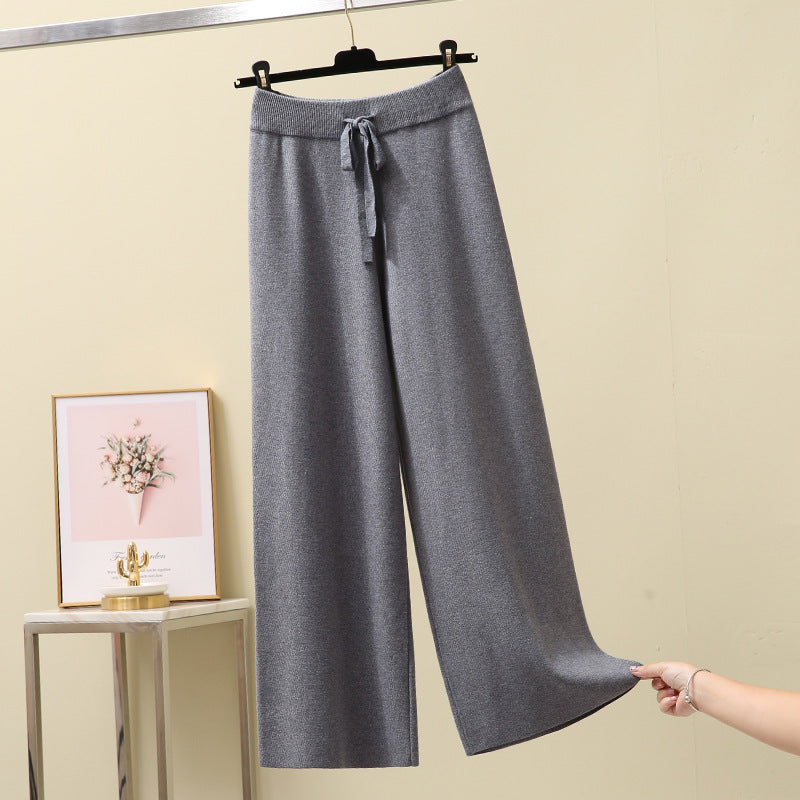 Weite Damenstrickhose - Rut