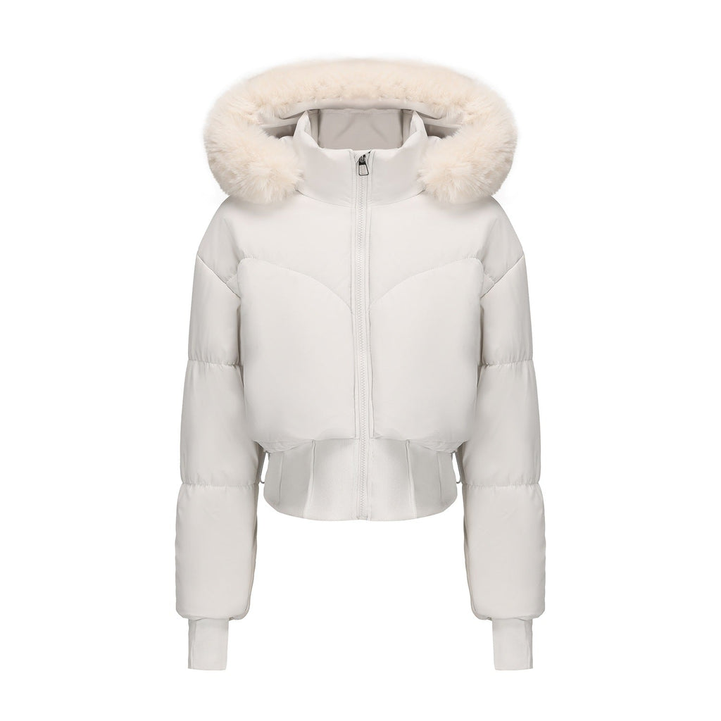 Kurze Damenjacke mit Kapuze - Avenil