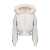 Veste courte à capuche pour femme - Avenil