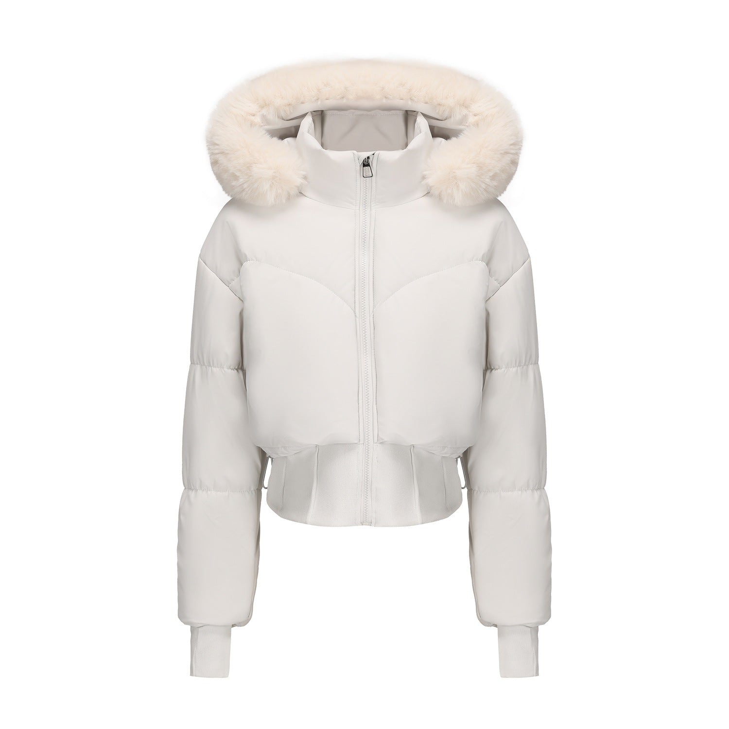 Kurze Damenjacke mit Kapuze - Avenil