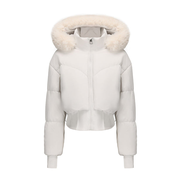 Veste courte à capuche pour femme - Avenil