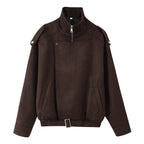 Kurze Damenjacke im Retrostil - Corvelle