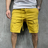 Short homme en coton avec poches cargo - Dario