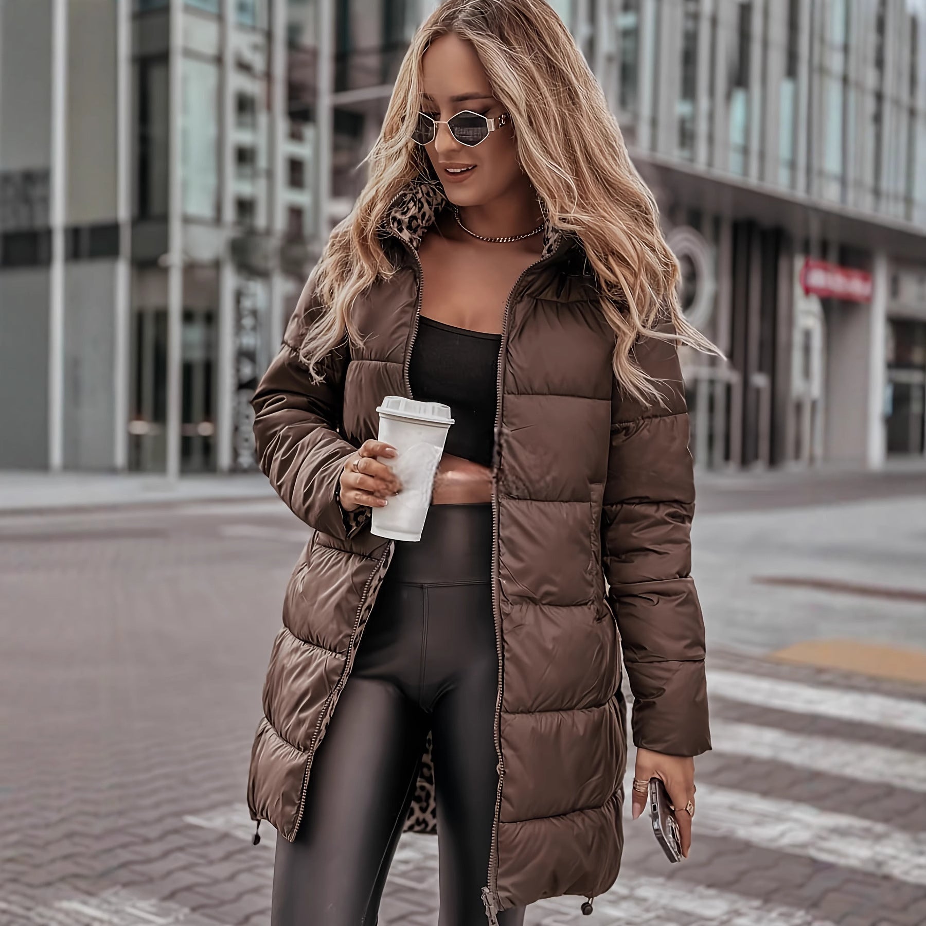 Damen-Wende-Steppjacke - Savina