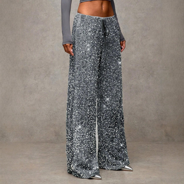 Hose mit Pailletteneffekt für Frauen - Lyrane