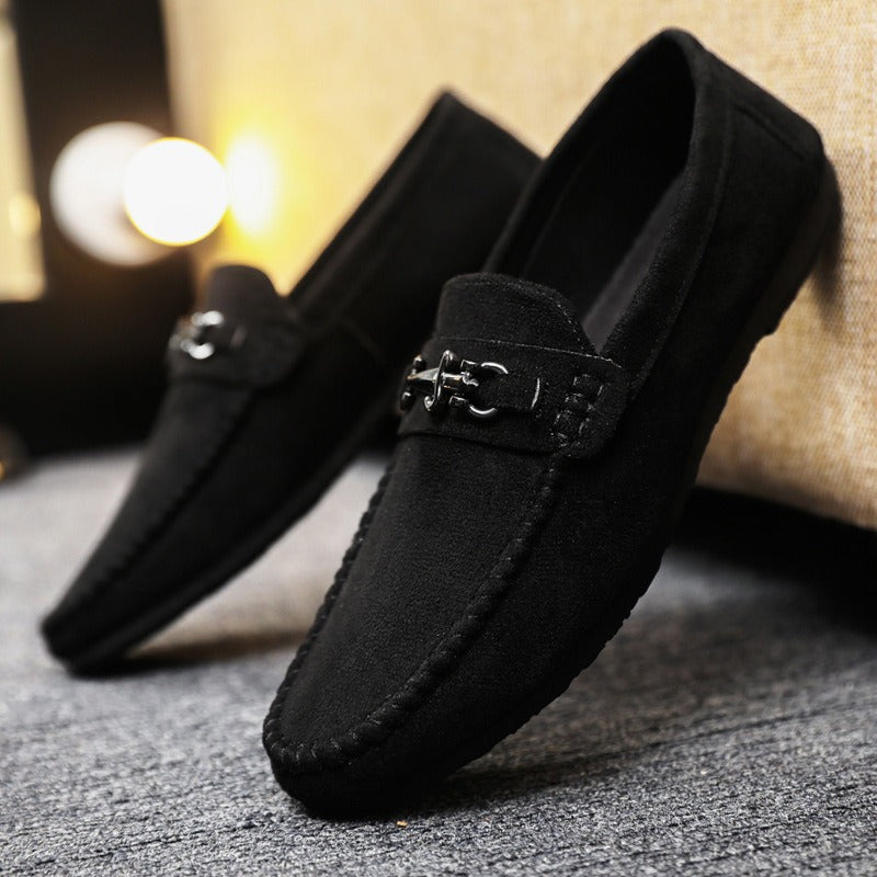 Herren-Slipper aus weichem Wildleder im Freizeitstil - Mateo