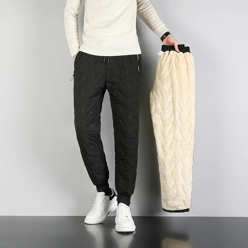 Milan Pantalon d’hiver en polaire pour homme