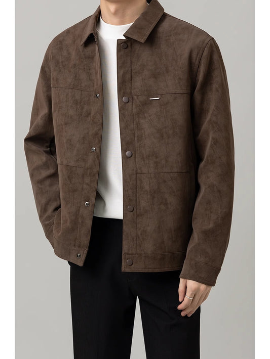 Herrenjacke in Wildlederoptik - Veyran