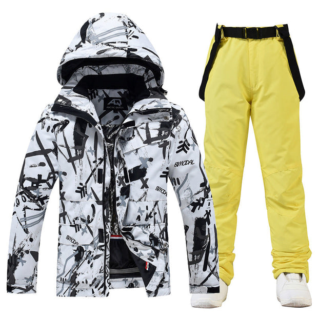 Combinaison de ski unisexe imperméable et coupe-vent - Nivor