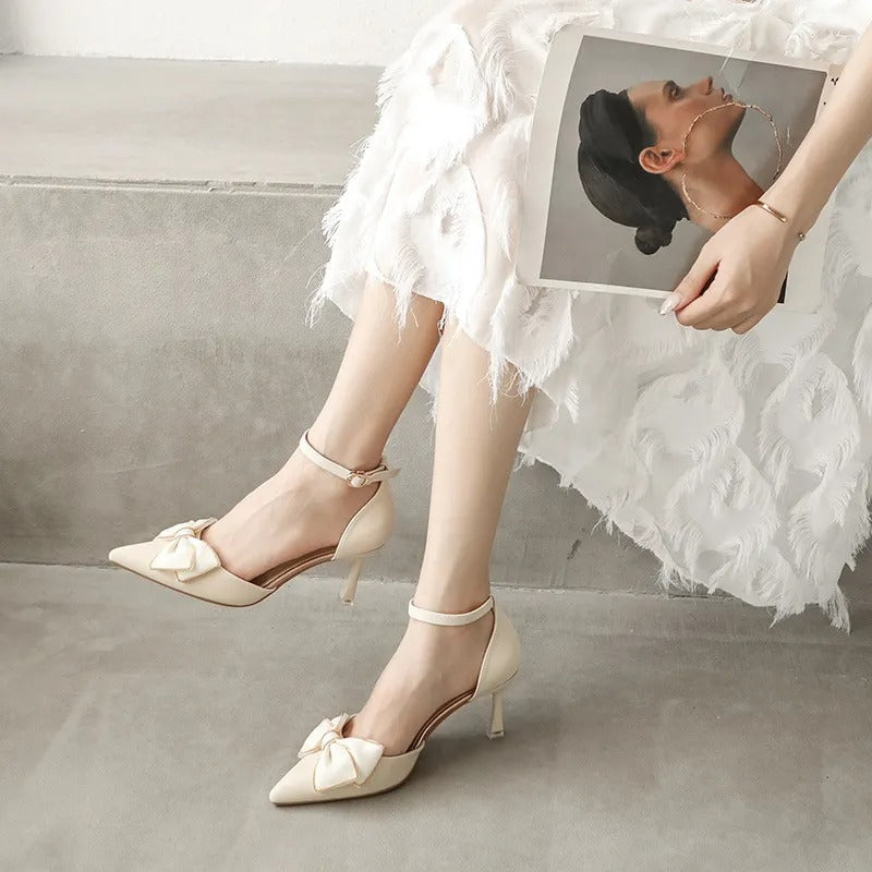 Eleganter Damenschuh mit Schleife - Clarisse