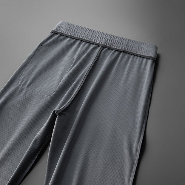 Herren-Sporthose mit bestickter Tasche - André