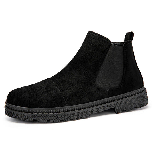 Bottines rétro en cuir pour hommes - Aegis