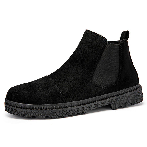 Bottines rétro en cuir pour hommes - Aegis