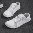 Atmungsaktive Unisex-Sneaker mit rutschfester Sohle in Pastellrosa - Elina