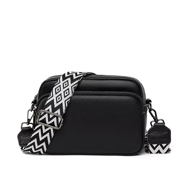 Sac à bandoulière pour femme avec sangle ethnique - Mía