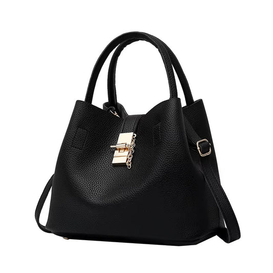 Sac à bandoulière pour femme avec texture litchi - Alessia