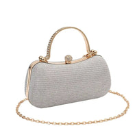 Sac de soirée pour femme avec détails brillants et poignée ornée de bijoux - Dhalia