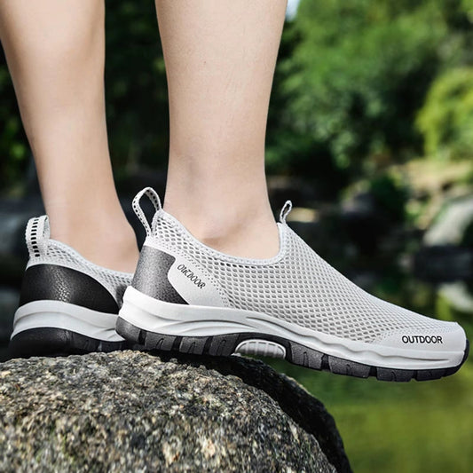 Chaussures pour hommes en maille légère et respirante avec semelles antidérapantes - Bruno