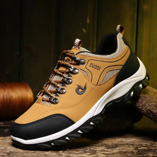 Chaussures de randonnée pour hommes en matériau antidérapant de type trekking - Damian