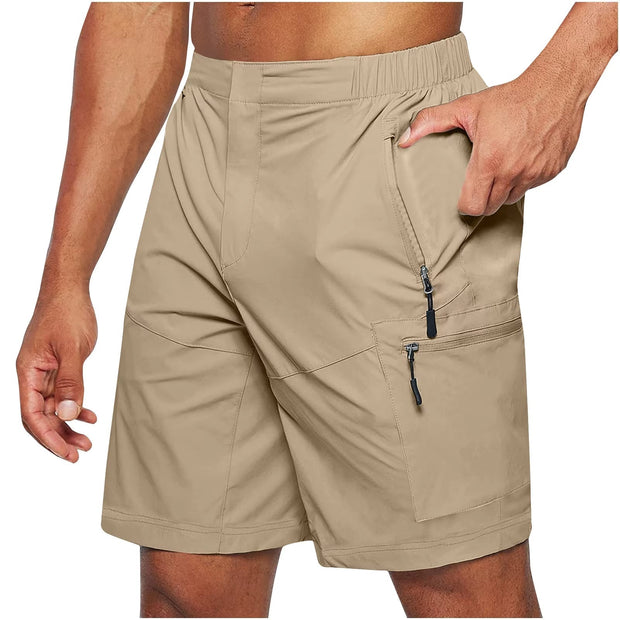 Short homme tissu technique multi-poches - Adrian