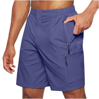 Short homme tissu technique multi-poches - Adrian