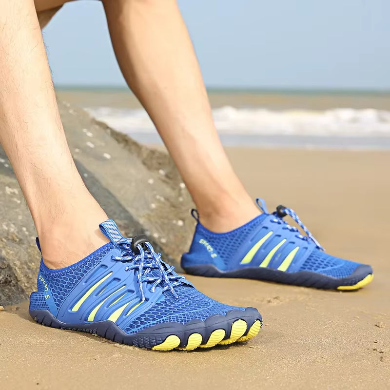 Schnelltrocknende Unisex-Sportschuhe in elektrischem Blau - Alven