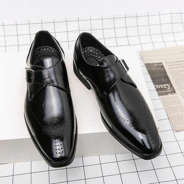 Chaussures de costume en cuir pour hommes de haute qualité