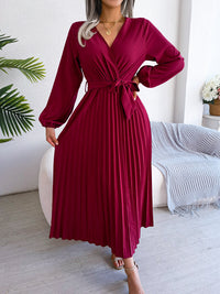 Robe Sophia avec décolleté en V