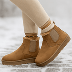 Chelsea-Stiefeletten mit gebürsteter Innenseite - Maelis