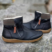 UNICE - Bottes orthopédiques pour femmes avec double fermeture à glissière