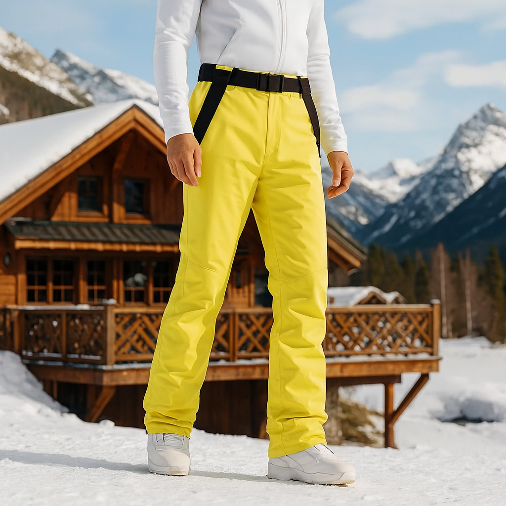 Isolierte und winddichte Skihose für Damen - John
