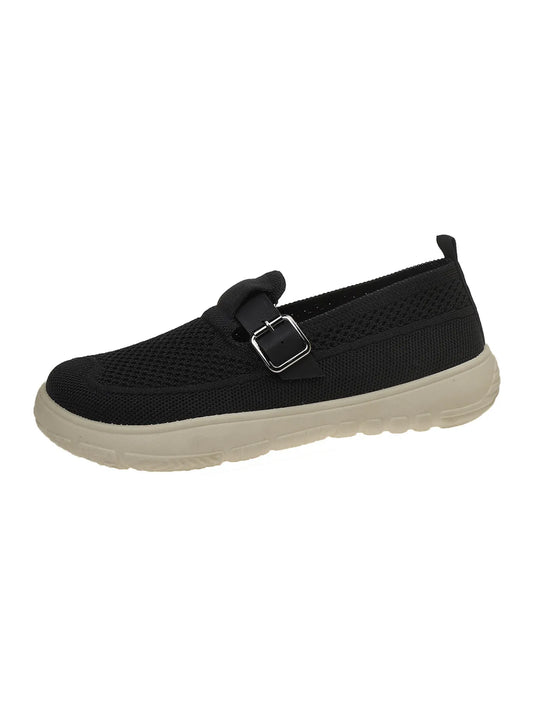 Mocassins respirants pour femmes avec boucle latérale et semelle souple - Élise