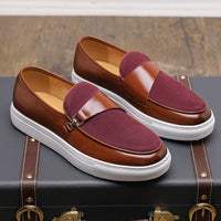 Hommes Slip-on Chaussures en cuir Casual - Jonas