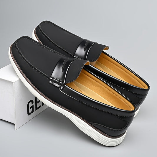 Loafers en cuir de haute qualité pour hommes - design de chaussures élégant