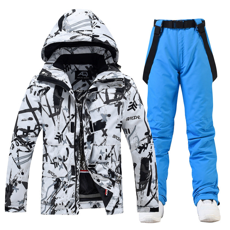 Combinaison de ski unisexe imperméable et coupe-vent - Nivor