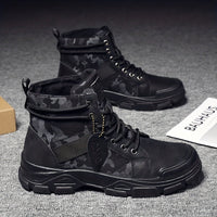Dexter - Chaussures à lacets camouflage tactique