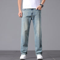 Pantalon en denim pour homme, coupe droite classique - Rydan