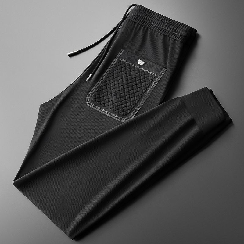 Herren-Sporthose mit bestickter Tasche - André