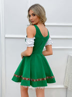 Grünes Oktoberfest Dirndl Kleid für Damen - Helene