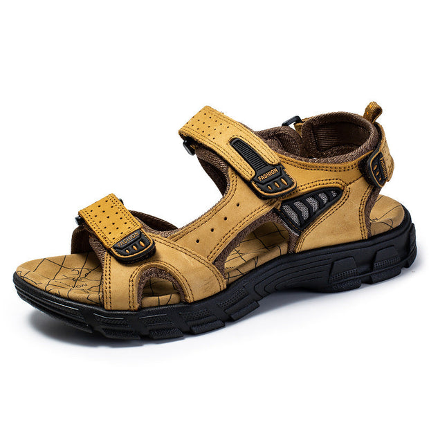 Sandales orthopédiques pour hommes de style urbain et rétro - Philip